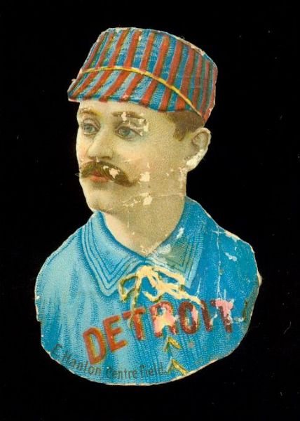 1887 Scrapps Die Cut Y95 -  Hanlon  Detroit -  Hall Of Famer