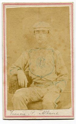  Late 1860s-1871 CDV IDd Francis P. Allaire in Uniform 