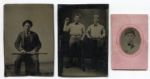 Three Nineteenth Century Baseball Tintypes