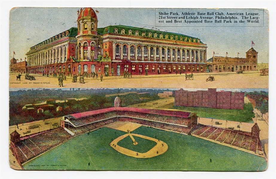 1909 Shibe Park Post Card