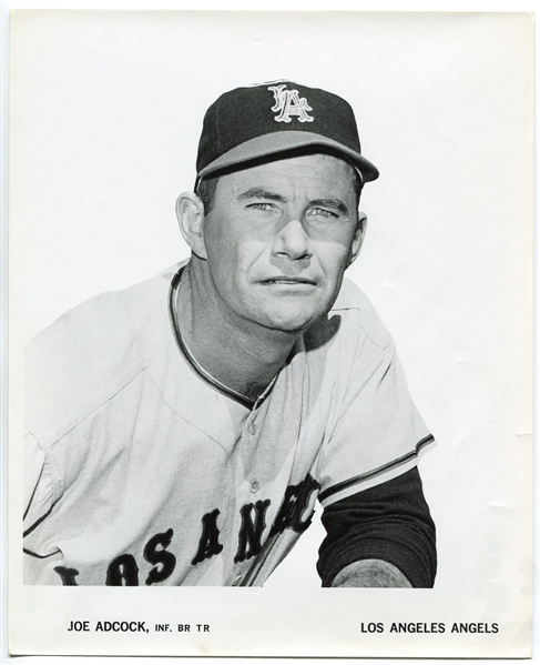1960s Los Angeles Angels Team Issued B&W Photos 7 Different