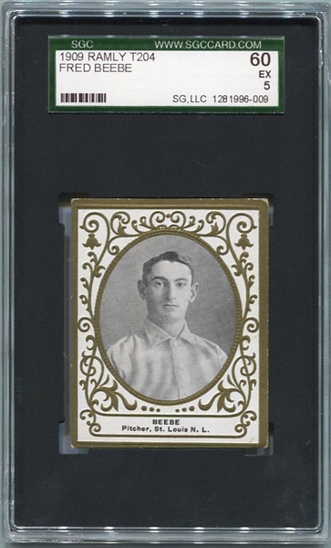 T204 Fred Beebe St. Louis SGC 60