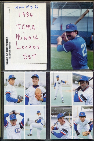 1986 TCMA Minor League Set Stars of the Future Nrmt/Mt 39/40