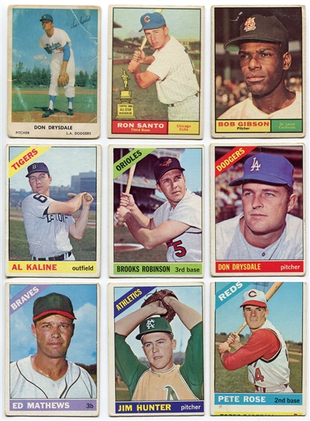 1960s Baseball Lot of 38 Loaded With HOFers