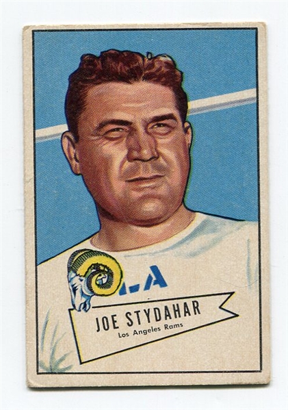 1952 Small Bowman Football #99 Joe Stydahar Rookie Card