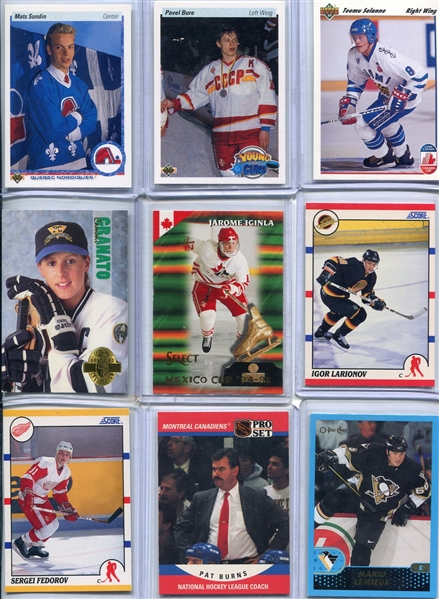 1965-2012 Hockey Card Lot of 27 w/Stars, Rookies, Swatch and more