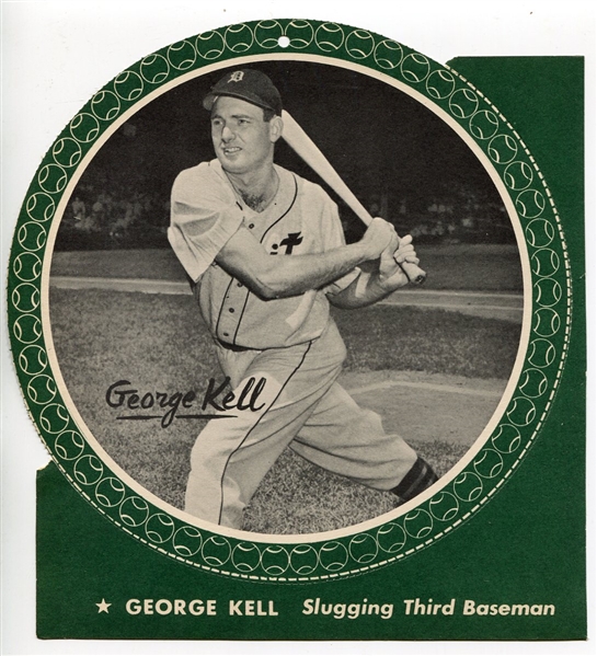 1950 All Star Pin Ups George Kell and Mel Parnell