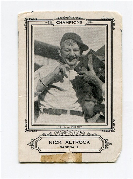 1926 Sports Company of America Nick Altrock