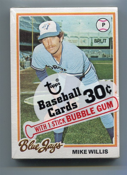 1978 Topps Baseball Unopened Cell0 Pack