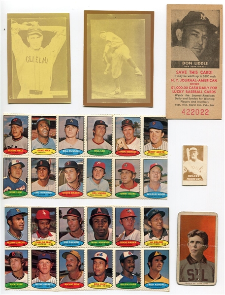 1910-1980s Baseball Lot of 68 Items