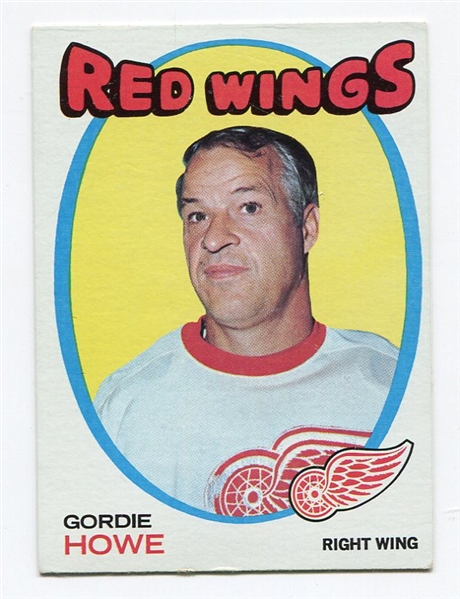1971-72 Topps Hockey #70 Gordie Howe Detroit Red Wings