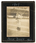 1907 Jack Dunn Baltimore Orioles Manager Cabinet Photo