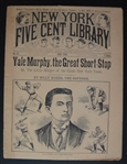 1894 New York Five Cent Library Magazine w/Yale Murphy on the Cover