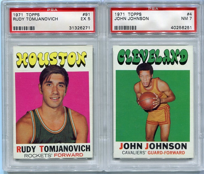 1970s Topps Basketball and Icee Bear Cards 