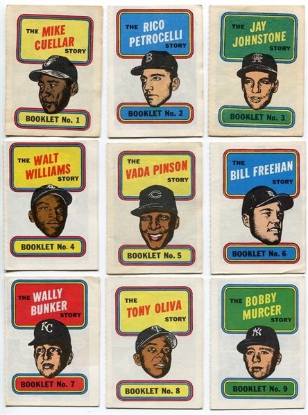 1970 Topps Story Booklets Complete Set of 24