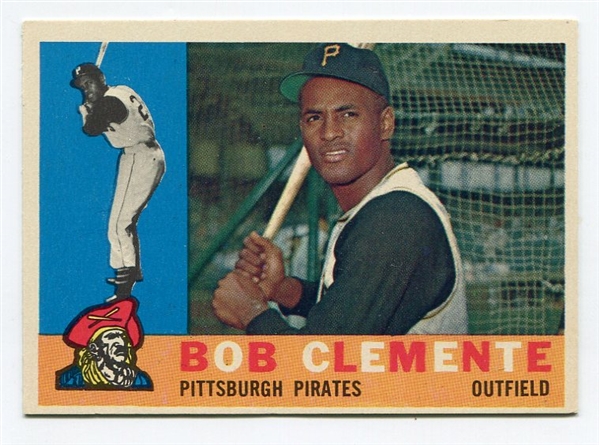 1960 Topps #326 Bob Clemente Exmt/Nrmt 