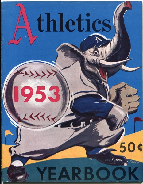 1953 Philadelphia Athletics Yearbook
