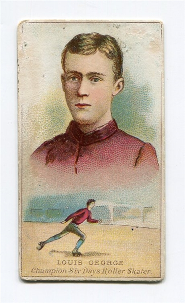 N184 Kimballs Champions Louis George Champion Six Days Roller Skater