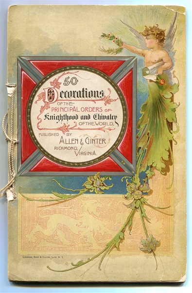 A6 Allen & Ginters Album 50 Decorations of the Principal Orders of Knighthood and Chivalry