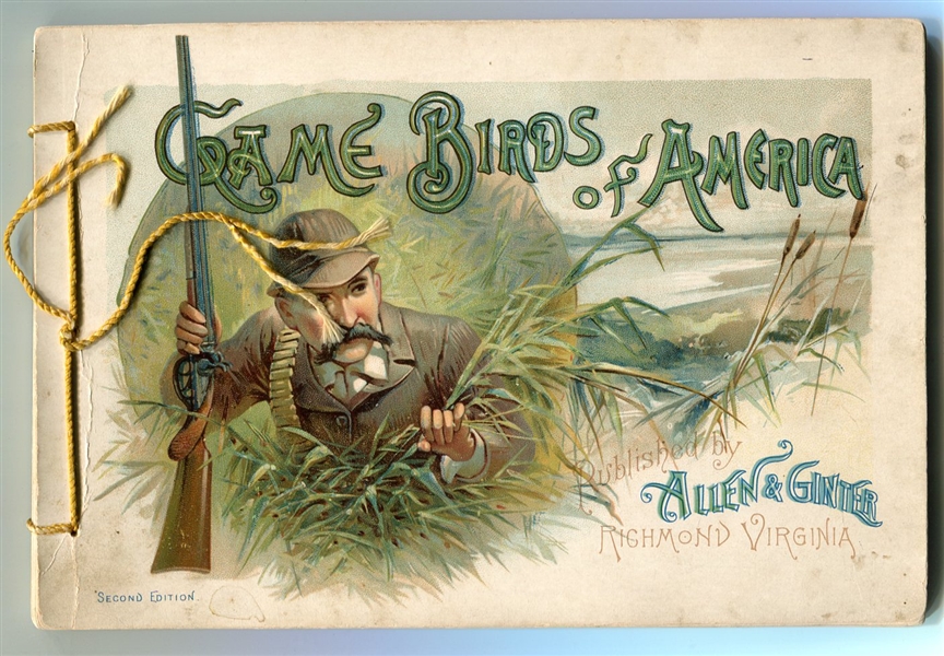 A9 Allen & Ginter Album Game Birds of America