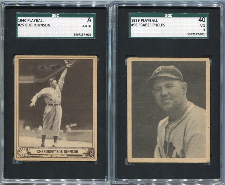 Five Card Type Lot 1939-1951