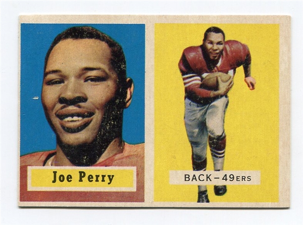 1957 Topps #129 Joe Perry EX