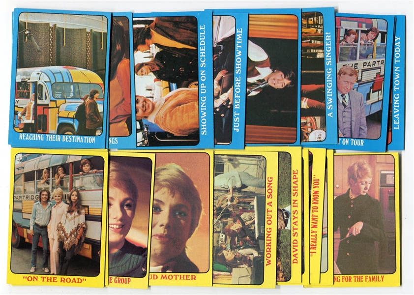 1971 Partridge Family Lot of 20 Different Nrmt+/-