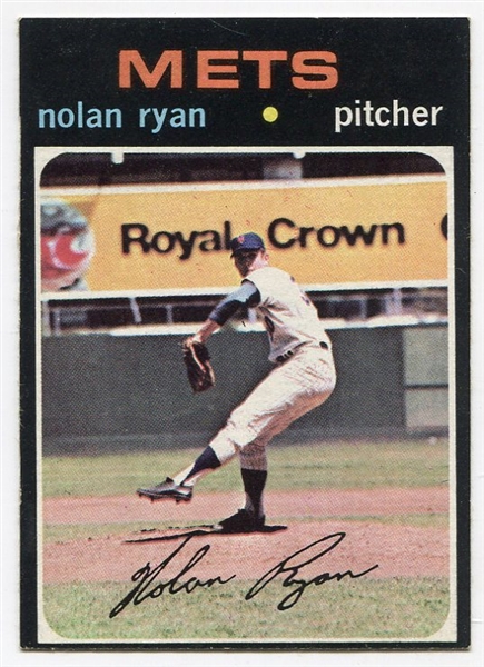 1971 Topps #513 Nolan Ryan Exmt-Nrmt