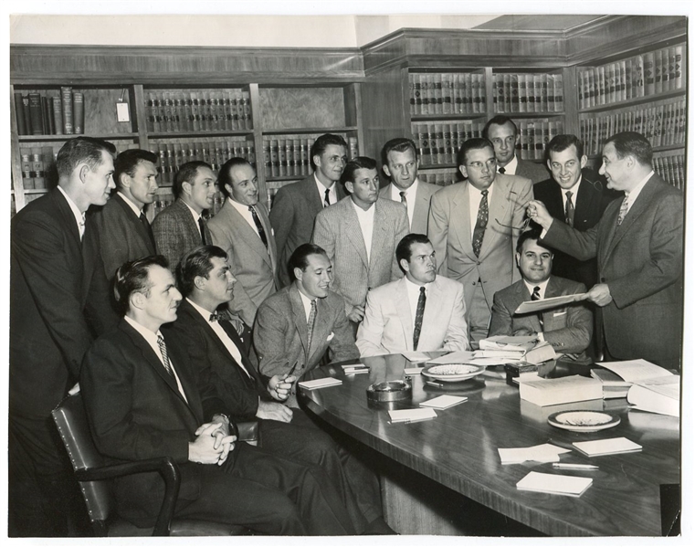1955 Historically Significant "Players Union" Photo