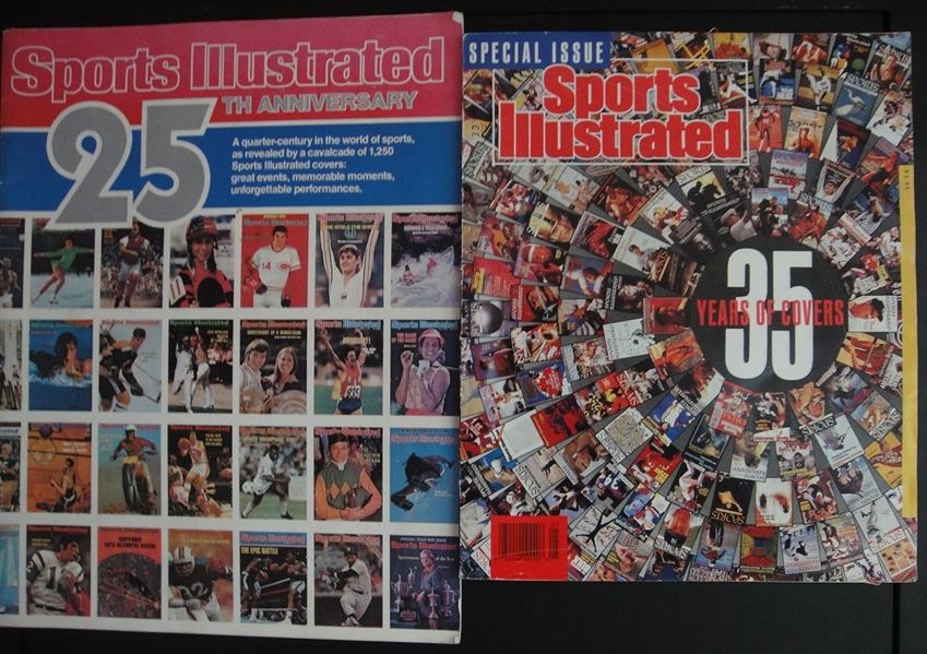 Sports Illustrated Lot of 4 Anniversary Issues
