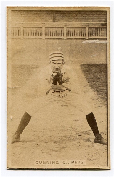 N690 1887 Kalamazoo Bats Tom Gunning Philadelphia