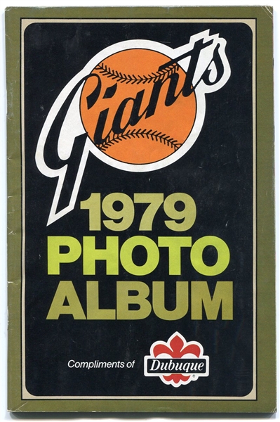 1979 San Francisco Giants Photo Album 