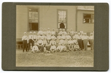 Circa 1880s Cabinet Photo of Baseball Players
