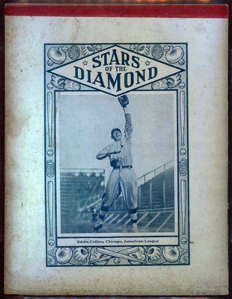 Stars of The Diamond Eddie Collins Notebook