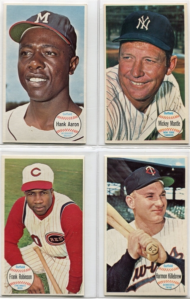1964 Topps Giants Lot of 15 Most Nrmt Nearly All HOFers