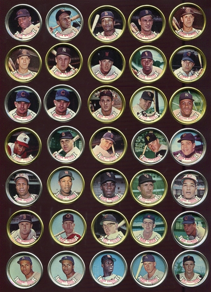 1964 Topps Coins Lot of 67 Different w/14 Dupes Includes Many HOFers