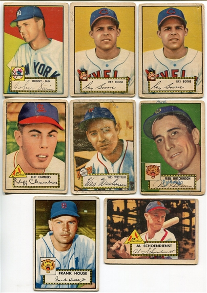1930s to 1990s Baseball Shoebox Lot of 700+ Cards With HOFers