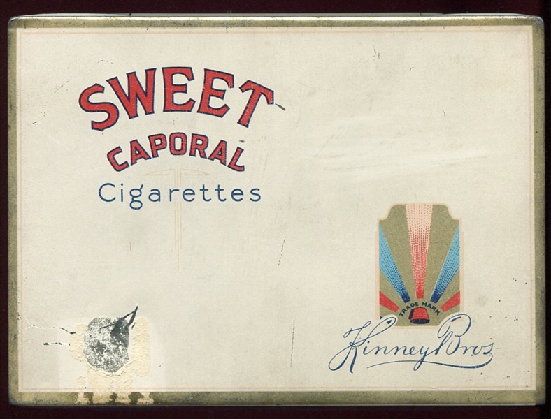 1920s Sweet Caporal Cigarettes Tin