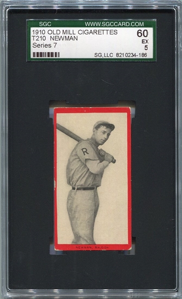 T210 Old Mill Series 7 Newman Raleigh SGC 60 Highest Graded