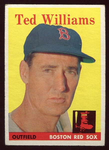 1958 Topps #1 Ted Williams VG/EX