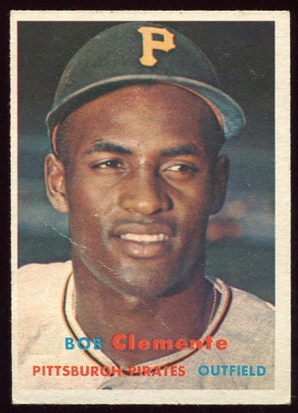 1957 Topps #76 Bob Clemente VG