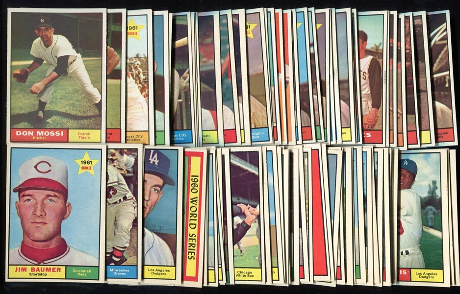 1961 Topps Lot of 112 Nrmt+/- Pack Fresh Cards