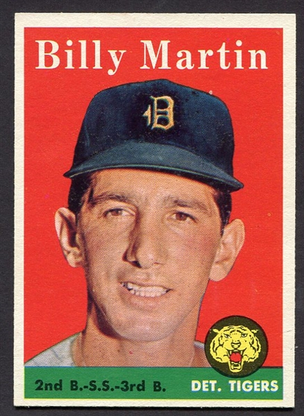 1958 Topps #271 Billy Martin Nrmt