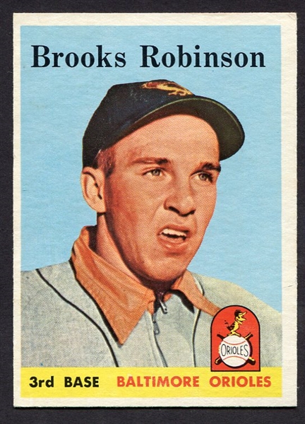 1958 Topps #307 Brooks Robinson Exmt