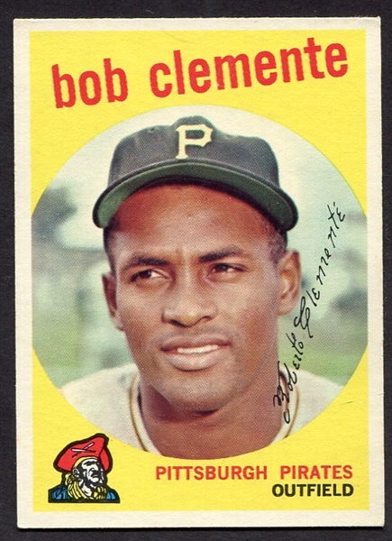 1959 Topps #478 Bob Clemente Ex+