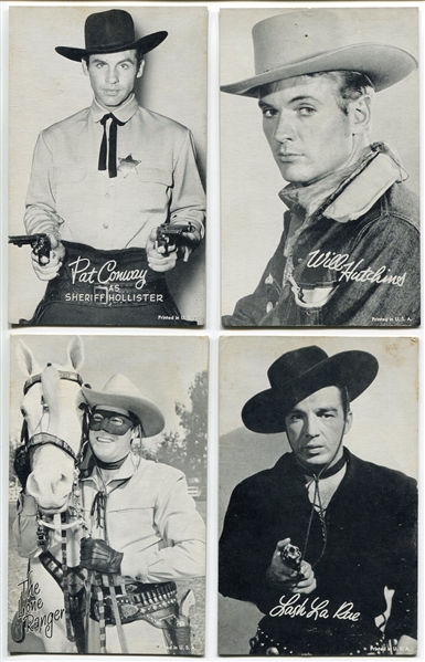 1950s Western Exhibit Cards Lot of Seven