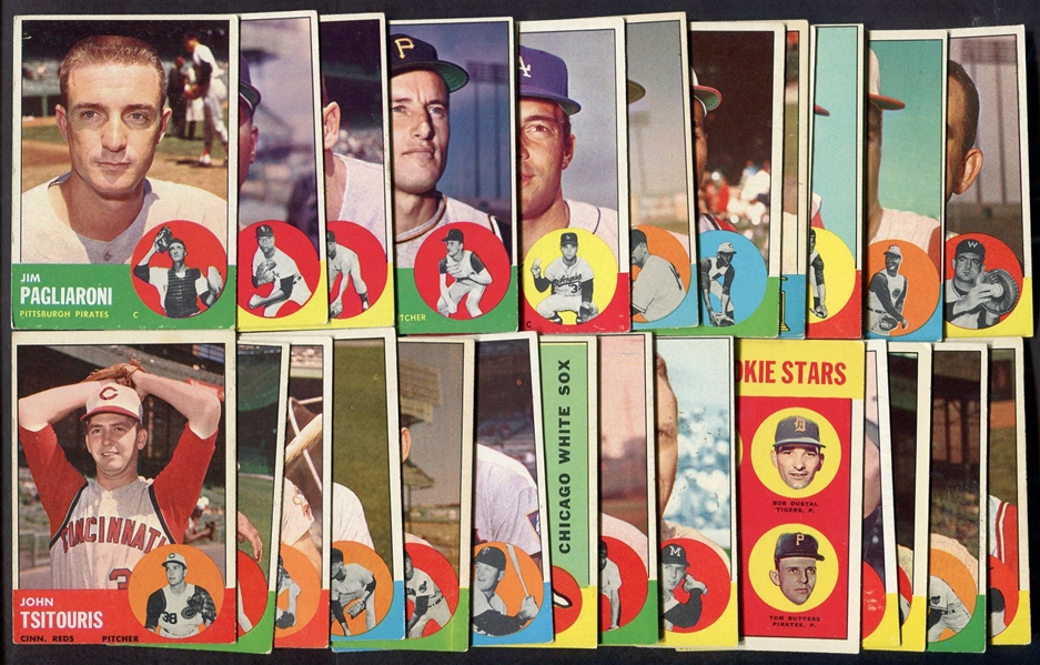 1963 Topps Lot of 35 Different 