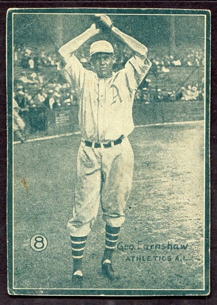 W517 1931 #8 George Earnshaw Philadelphia As VG