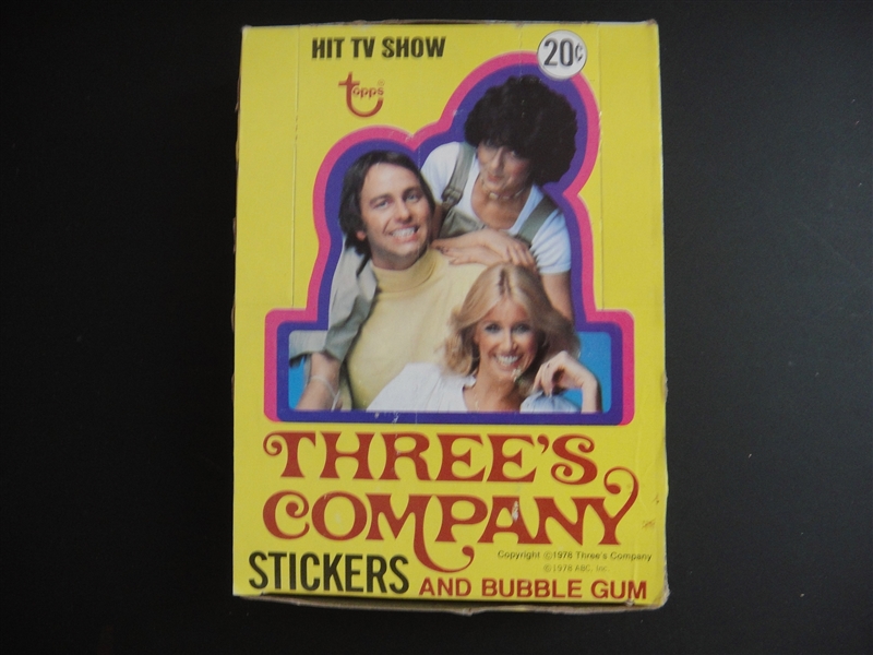 1978 Topps Threes Company Box of 36 Unopened Packs