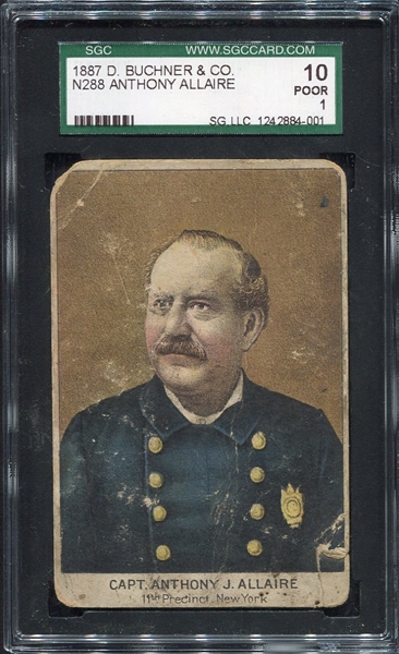 N288 Police Inspectors & Fire Captains Anthony Allaire 11th Precinct New York SGC 10